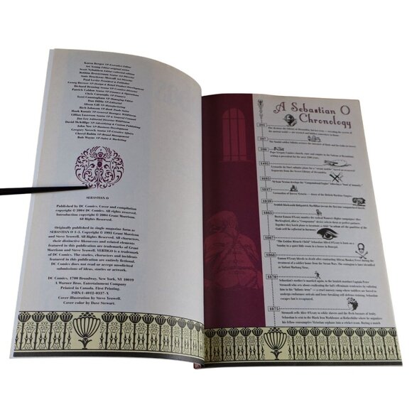 Sebastian O Graphic Novel Grant Morrison Steve Yeowell Vertigo Comics Softcover - Picture 8 of 11